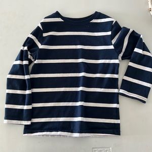 Navy long sleeve tee